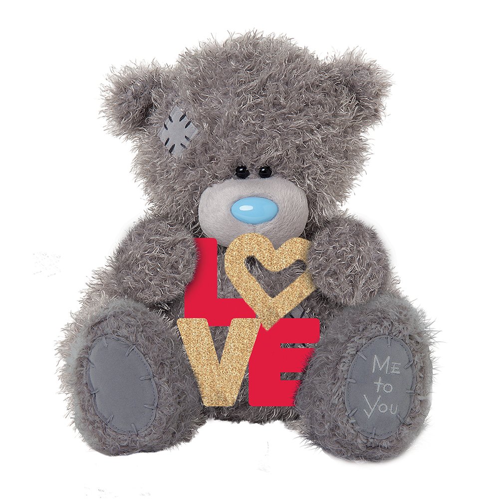 Tatty Teddy Love Letters Soft Toy 23cm Gift Set By Moonpig Delivery